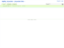 Tablet Screenshot of jonywoker.myhq.com